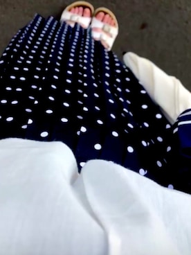 「dot」｜chaさん（レディース・158cm）の夏コーディネート
