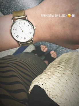 「melrot」｜chaさん（レディース・158cm）の夏コーディネート