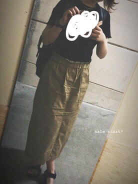 chaさん（レディース・158cm）の夏コーディネート