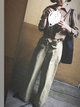 chaさん（レディース・158cm）の夏コーディネート