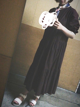 chaさん（レディース・158cm）の夏コーディネート