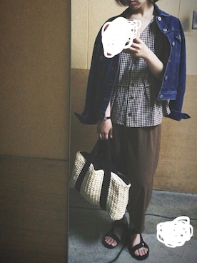 chaさん（レディース・158cm）の夏コーディネート