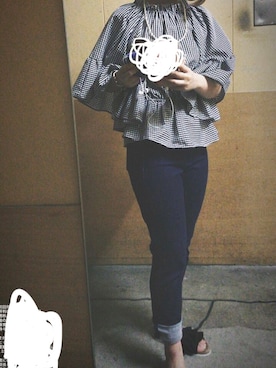 chaさん（レディース・158cm）の夏コーディネート