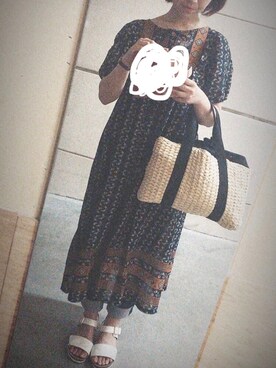 chaさん（レディース・158cm）の夏コーディネート