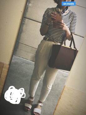 chaさん（レディース・158cm）の夏コーディネート