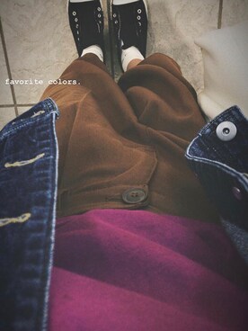 chaさん（レディース・158cm）の秋コーディネート