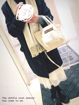 「tulle」｜chaさん（レディース・158cm）の冬コーディネート