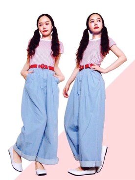 hmsrrisさん(レディース・155cm)の夏コーディネート