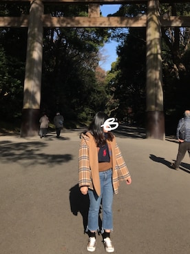 CHIEHさん(レディース・156cm)の冬コーディネート