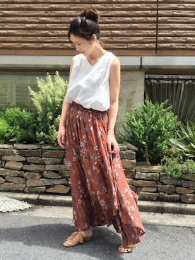 NANO universe snap L'sさん（レディース・161cm）の春コーディネート