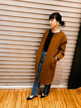 NANO universe snap L'sさん（レディース・161cm）の秋コーディネート