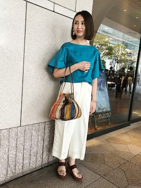 NANO universe snap L'sさんのコーディネート