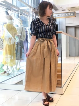 NANO universe snap L'sさんのコーディネート