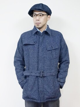 「JAPAN BLUE JEANS」｜ロケットシップさん（メンズ・182cm）の秋コーディネート