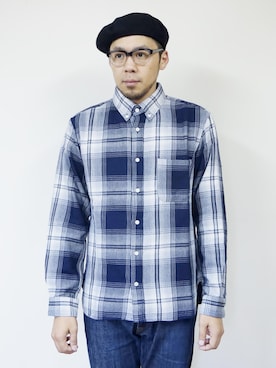 「JAPAN BLUE JEANS」｜ロケットシップさん（メンズ・182cm）の秋コーディネート