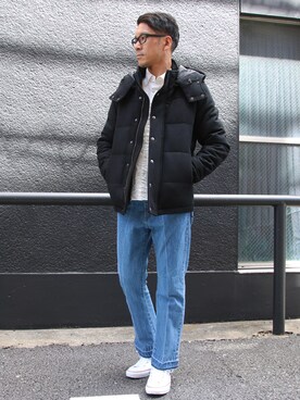 「Audience（オーディエンス）のアイテム（ジャケット/アウター）」を使った、ロケットシップさん（メンズ・182cm）の秋コーディネート