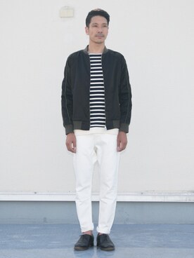 「Audience（オーディエンス）のアイテム（ジャケット/アウター）」を使った、ロケットシップさん（メンズ・182cm）の冬コーディネート