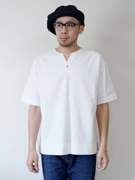 「オーディエンス」｜ロケットシップさん（メンズ・182cm）の春コーディネート