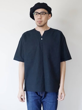 「オーディエンス」｜ロケットシップさん（メンズ・182cm）の春コーディネート