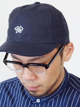 「SAVE（サヴァ）のアイテム（キャップ）」を使った、ロケットシップさん（メンズ・182cm）の夏コーディネート