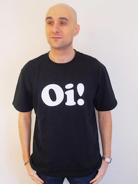 「oi!S/S T oiTシャツ」｜ロケットシップさん（メンズ・182cm）の夏コーディネート