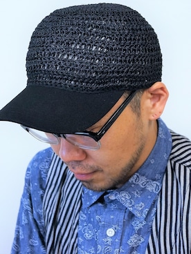 「NOL（ノル）のアイテム」を使った、ロケットシップさん（メンズ・182cm）の夏コーディネート