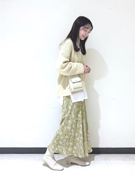 𝘵 𝘰 𝘺 𝘰 .さん（レディース・160cm）の冬コーディネート