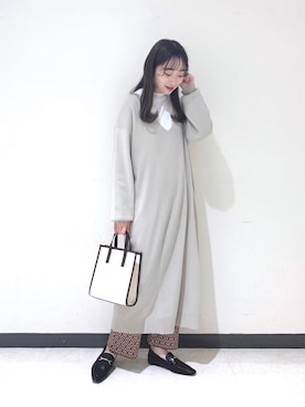 𝘵 𝘰 𝘺 𝘰 .さん(レディース・160cm)の冬コーディネート