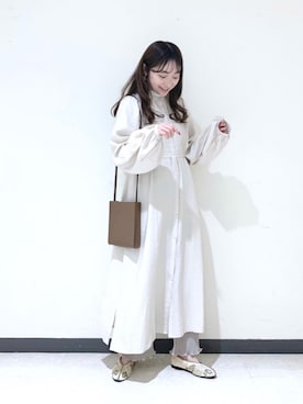 𝘵 𝘰 𝘺 𝘰 .さん（レディース・160cm）の冬コーディネート