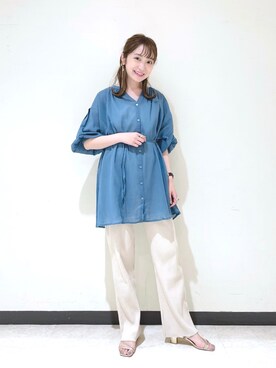 𝘵 𝘰 𝘺 𝘰 .さん（レディース・160cm）の夏コーディネート