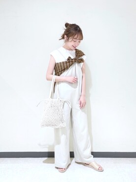 𝘵 𝘰 𝘺 𝘰 .さん（レディース・160cm）の夏コーディネート