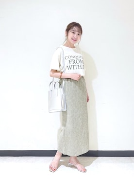 𝘵 𝘰 𝘺 𝘰 .さん(レディース・160cm)の夏コーディネート