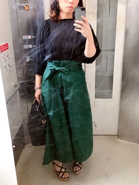 「XC（クロスシー）のアイテム」を使った、oharuさん（レディース・159cm）の春コーディネート