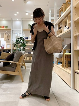 uさん（レディース・153cm）の夏コーディネート