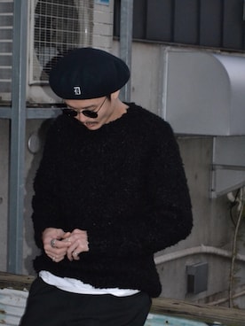 「METAPHORE（メタファー）のアイテム」を使った、DLX PR tatsu.さん（メンズ・174cm）の冬コーディネート