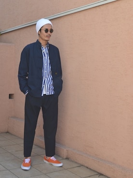 DLX PR tatsu.さん（メンズ・174cm）の春コーディネート