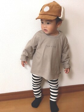 「1歳3ヶ月」｜「アイテム（その他）」を使った、aさん（キッズ・80cm）の秋コーディネート
