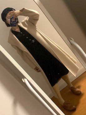 「通勤穿搭」｜「アイテム（その他シューズ）」を使った、Lauyuetchanさん（レディース・159cm）の秋コーディネート