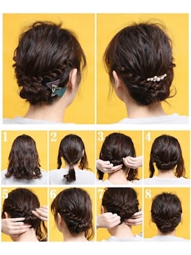 「アイテム（バレッタ/ヘアクリップ）」を使った、sioさん（レディース・162cm）の春コーディネート