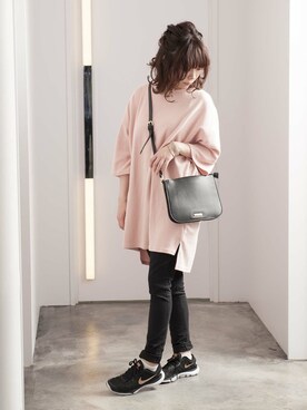 「PLAIN CLOTHING（プレーンクロージング）のアイテム（アクセサリー）」を使った、sioさん（レディース・164cm）の春コーディネート