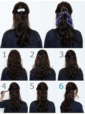 「アイテム（ヘアゴム）」を使った、sioさん（レディース・164cm）の夏コーディネート