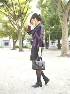 「PLAIN CLOTHING（プレーンクロージング）のアイテム」を使った、sioさん（レディース・164cm）の秋コーディネート