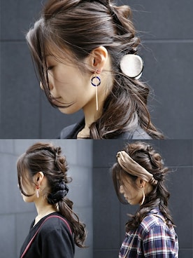 「PLAIN CLOTHING（プレーンクロージング）のアイテム（アクセサリー）」を使った、sioさん（レディース・164cm）の秋コーディネート