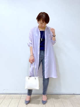 RDsayaさん（レディース・154cm）の春コーディネート