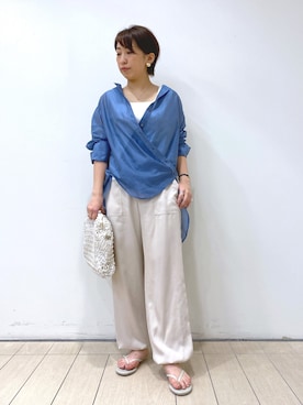 RDsayaさん（レディース・154cm）の春コーディネート