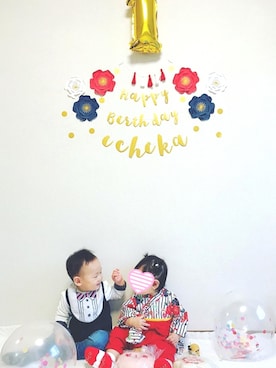 pooh❁¨̮sukeさん（キッズ・80cm）の春コーディネート