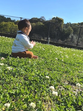 pooh❁¨̮sukeさん（キッズ・80cm）の春コーディネート