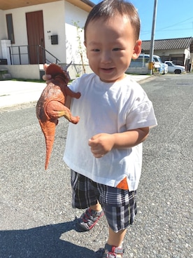 pooh❁¨̮sukeさん（キッズ・80cm）の夏コーディネート