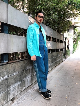 「poggytheman」｜林育準🇹🇼さん（メンズ・180cm）の春コーディネート
