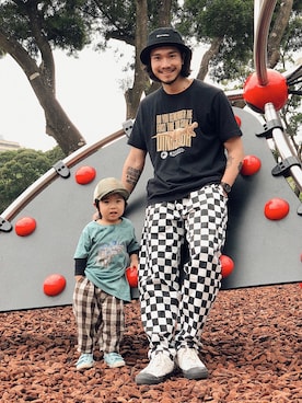 林育準🇹🇼さん(メンズ・180cm)の春コーディネート